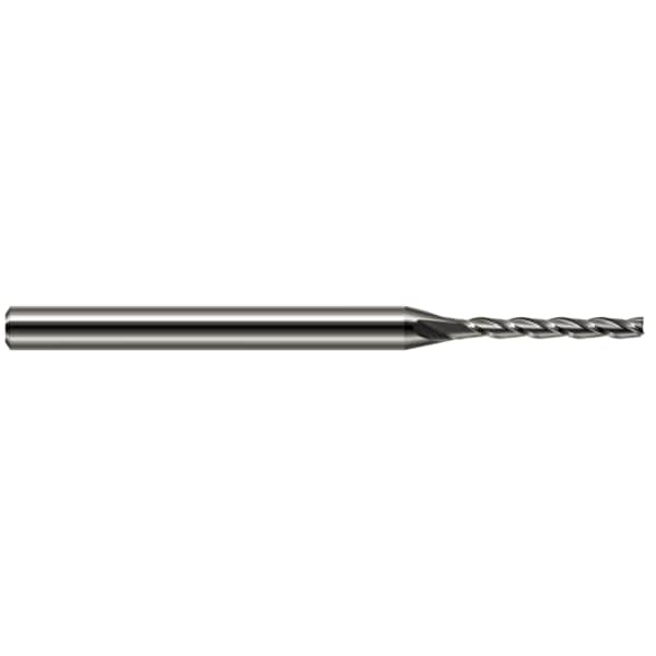Miniature End Mill - Square - Long Flute, 0.1250" (1/8), Length of Cut: 7/8"